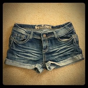 Dark Blue Jean Shorts